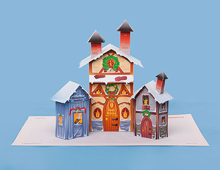 2011 Christmas Village Papercraft