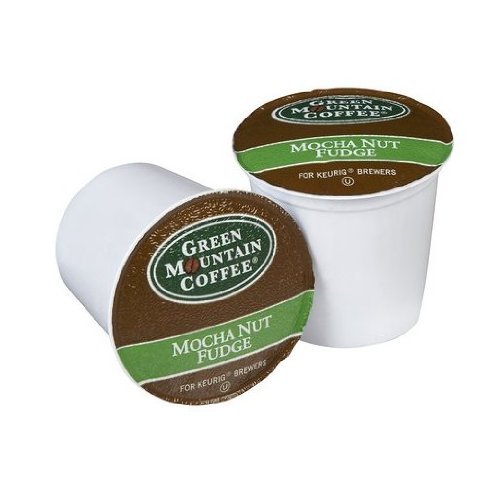 Green Mountain Coffee Mocha Nut Fudge, K-Cup Portion Pack for Keurig Brewers 24-Count