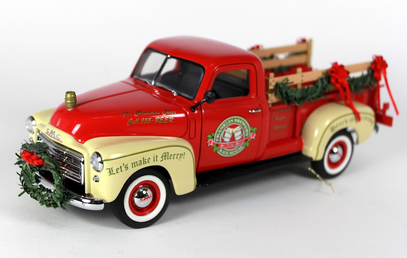 Franklin Mint 2007 Christmas Truck Diecast Car 124 B11E500 PQS Model