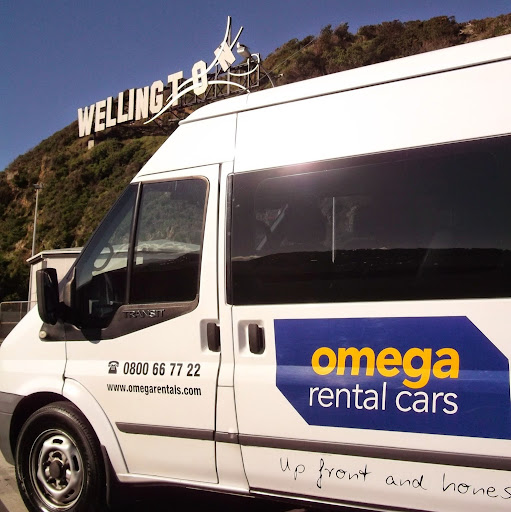 Omega Rental Cars Wellington Airport logo