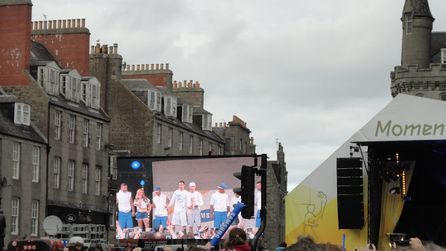 Olympic Torch in Aberdeen