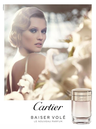 Tony Garrn para Cartier parfum
