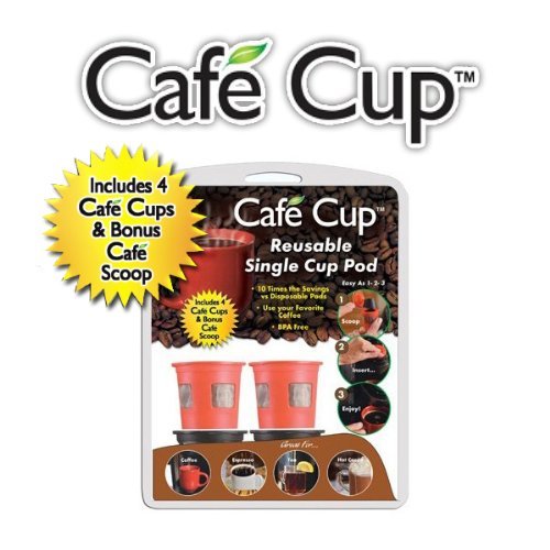 Cafe Cup, Reusable Single Serve Coffee Pod