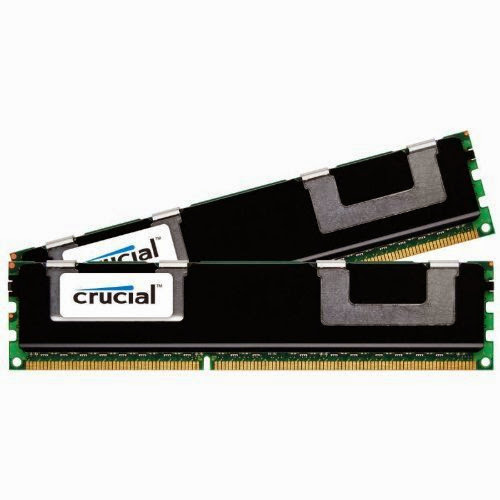  Crucial 16GB Kit (8GBx2) DDR3L 1333 MT/s (PC3-10600) DR x4 RDIMM 240-Pin Server Memory CT2K8G3ERSLD41339