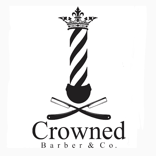 Crowned Barber & Co. logo