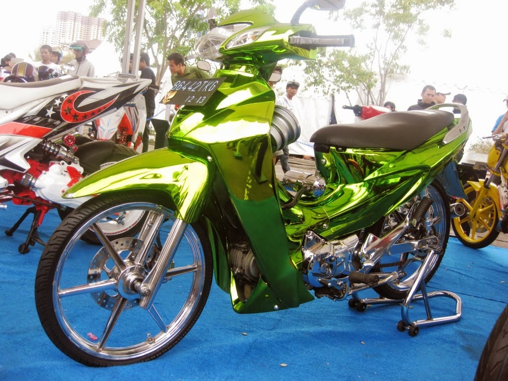 modifikasi honda karisma terbaru