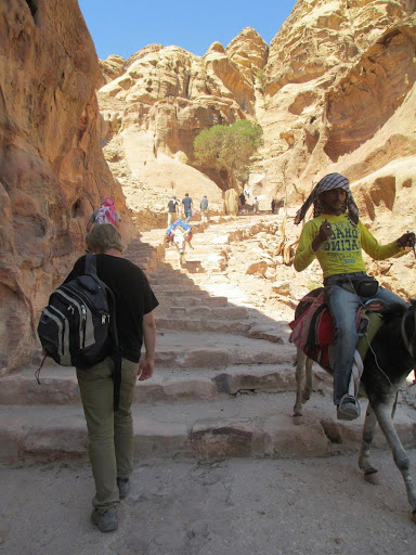 Petra - more steps! From 5 Places to Travel in Jordan