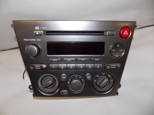  05-05 Subaru Legacy Radio CD Player Climate Control 2005 #4957