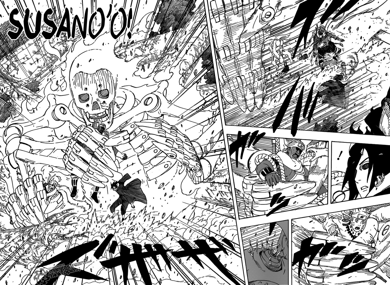 Naruto Shippuden Manga Chapter 551 - Image 08-09