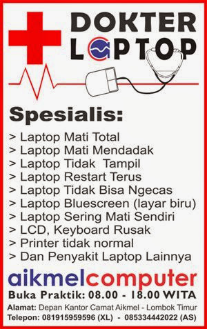 Service Laptop HP Mini Mati Total ~ DOKTER LAPTOP LOMBOK TIMUR