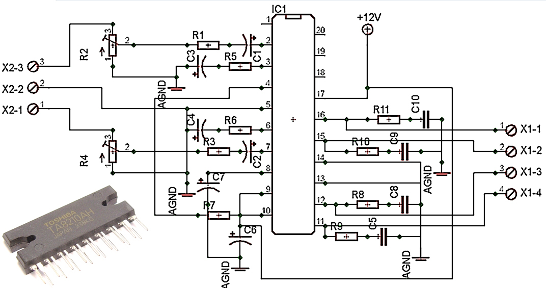 Car power amplifier with TA82010AH | Subwoofer Bass Amplifier kenwood wiring diagram bridge 