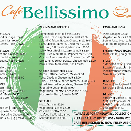 Cafe Bellissimo logo