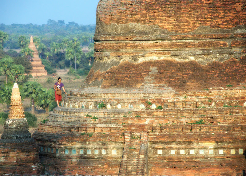 Exploring the temples in Bagan, Myanmar