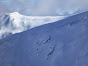 Avalanche Mercantour, secteur Mont Bégo, Côté ouest de la Baisse de Fontanalba (2574) exactement sur l'itinéraire d'été. - Photo 3 - © Bérenger Lucien