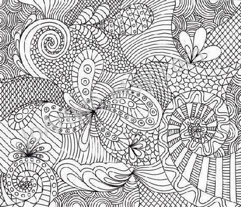Free Adult Coloring Pages – Stress Relief – ALL YOU 