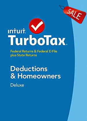 TurboTax Deluxe 2014 Fed + State + Fed Efile Tax Software + Refund Bonus Offer