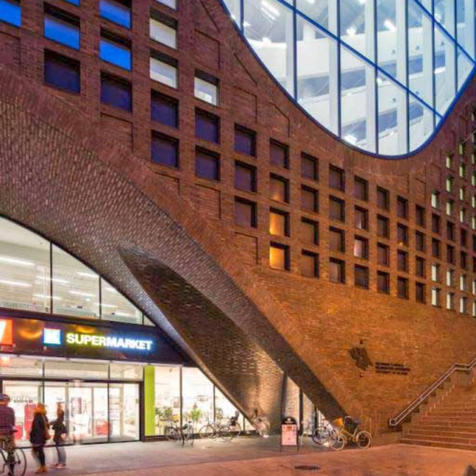 Helsinki University Main Library by Anttinen Oiva Architects