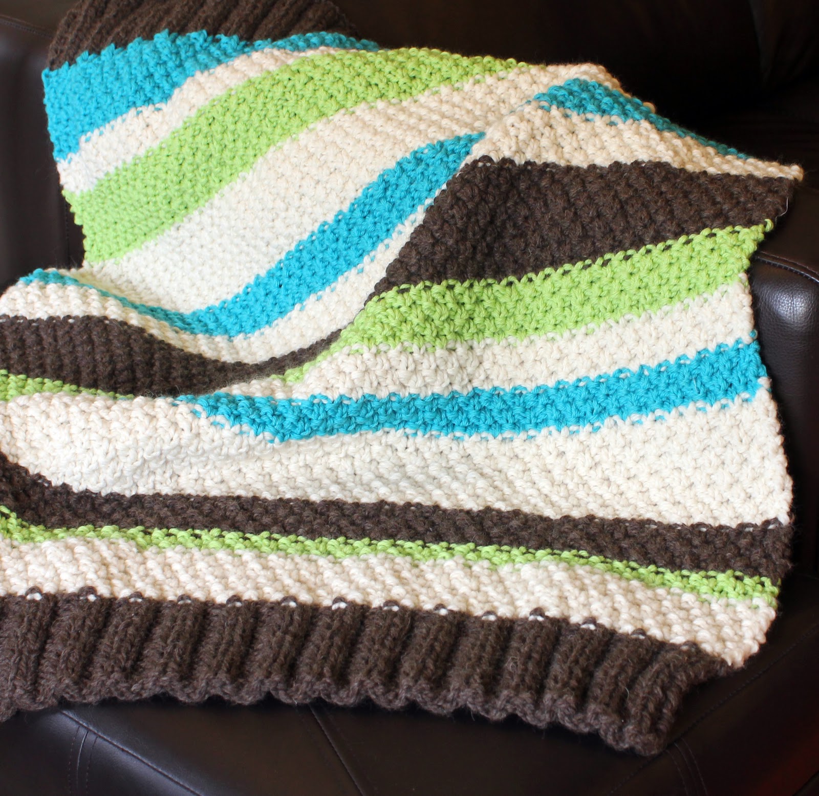 Skadoot Original Designs Learn To Knit Free Easy Baby Blanket Pattern For Beginners