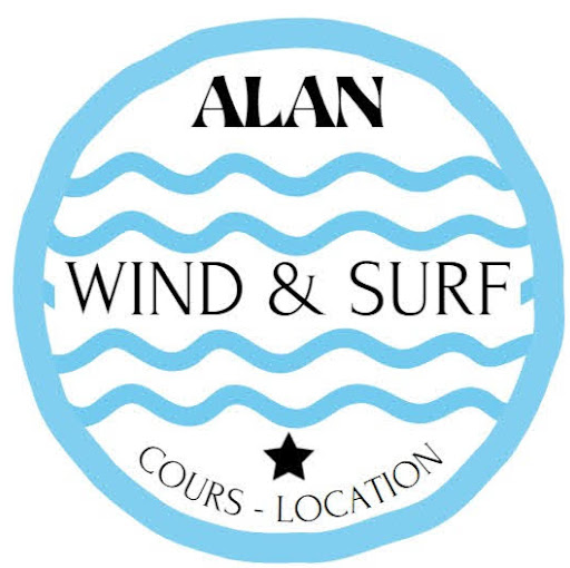 Alan Wind&Surf - Ecole et location planche à voile / surf / paddle / skate logo