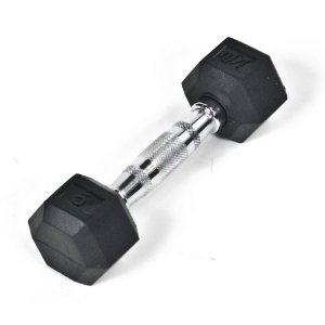  Body Solid Rubber Coated Hex Dumbbell