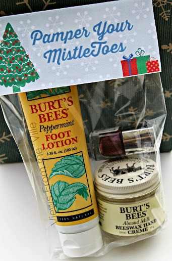 DIY Pamper Your MistleToes Gift and Free Printable Tag