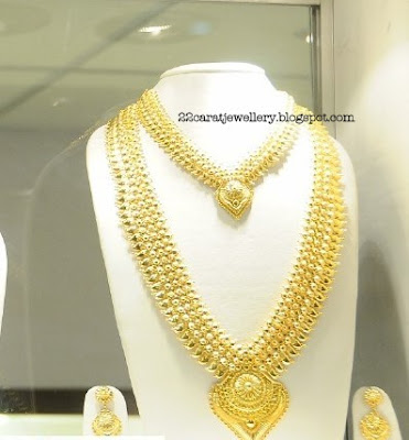 22 Carat Gold Bridal jewellery Designs - Jewellery Designs