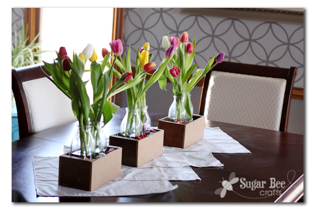 Tulips for Valentine Decor
