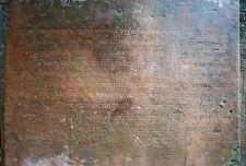 Ancient inscriptions on the art of rice cultivation.  