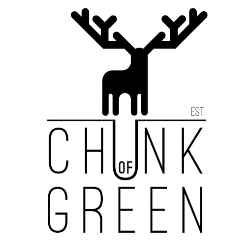 Chunk of green cafe logo