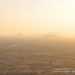 Coucher du soleil face aux monts Aravalli, Narlai, Rajasthan