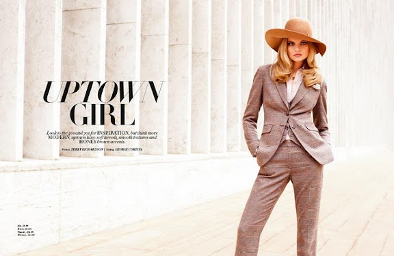 H&M Fall 2011- Uptown Girl-Magdalena Frackowiak by Terry Richardson