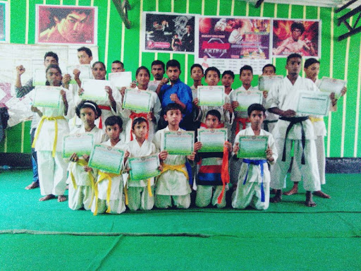 Ravi Karate Academy Jharsuguda, Near Pahadi Mandir Park, Station Road, Mahadev Nagar, Purani Basti, Jharsuguda, Odisha 768201, India, Martial_Arts_School, state OD
