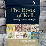 Entrance to Book of Kells -- Dublin, Ireland