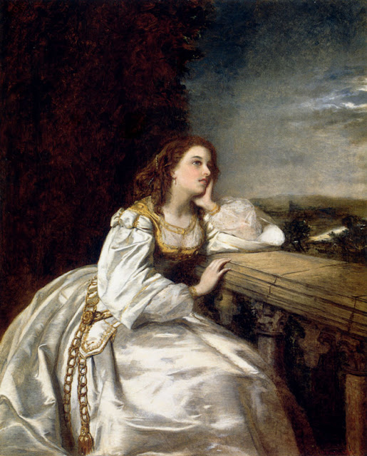 William Powell Frith - Juliet, 'O That I Were A Glove Upon That Hand'