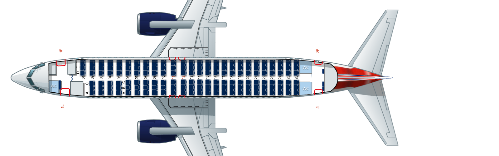 Seating Guide: Boeing 737-436 - FlyerTalk Forums