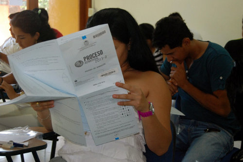 Jornada Examen de admisión Universidad Nacional de Colombia 2013
