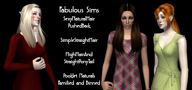 Fabulous Sims Hair Dump FS2