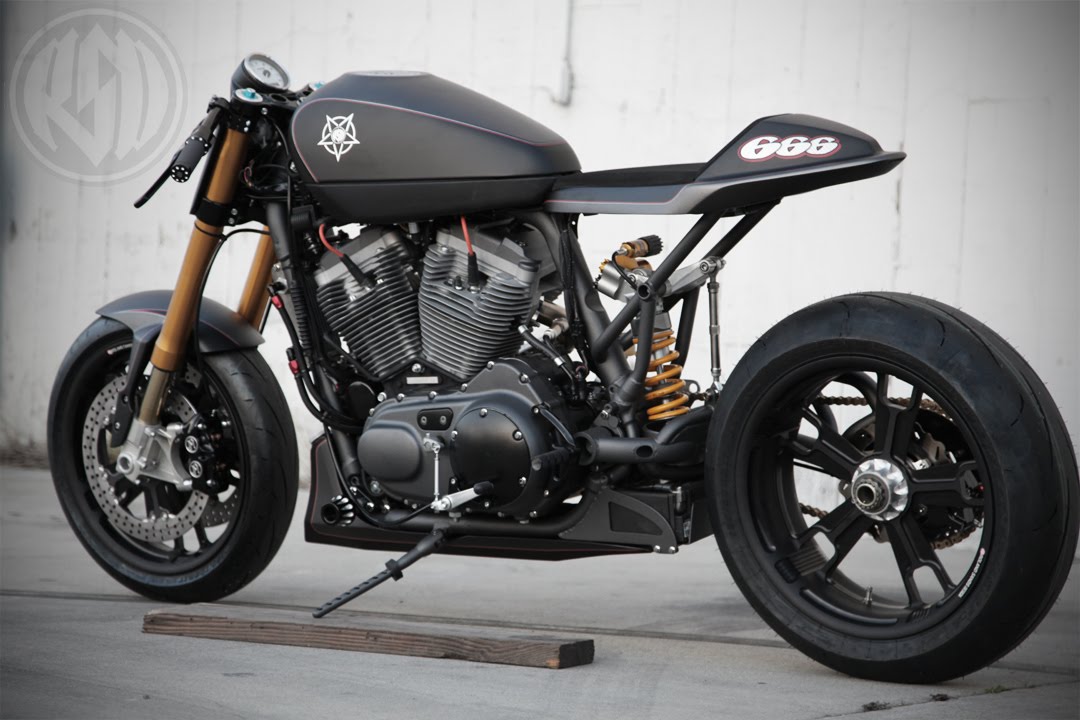 clasic auto motor  Roland Sands HD XR 1200 Cafe  Racer 