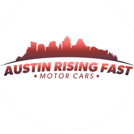 Austin Rising Fast Motor Cars logo