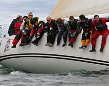 J/122 sailing in the United Kingdom