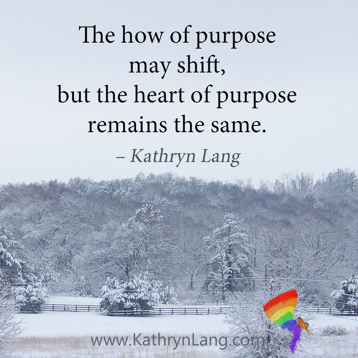 #QuoteoftheDay

The how of purpose may shift, but the heart of purpose remains the same.