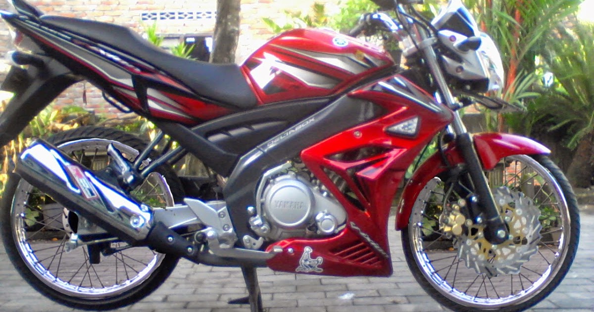 100 Modifikasi  Motor Vixion  2010 Warna  Merah  Modifikasi  