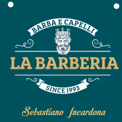 LA BARBERIA - Parrucchiere per uomo - di Sebastiano Incardona logo