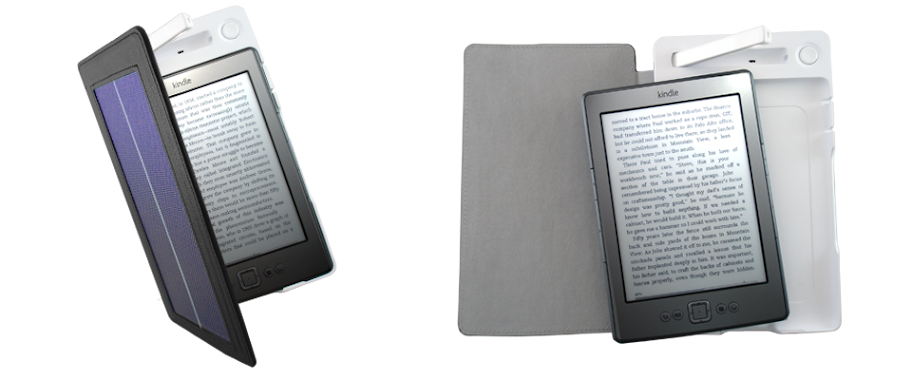 SolarKindle - обложка для Kindle на солнечной батарее