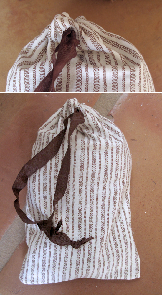 Eighteenth Century Agrarian Business: Quick Drawstring Bags