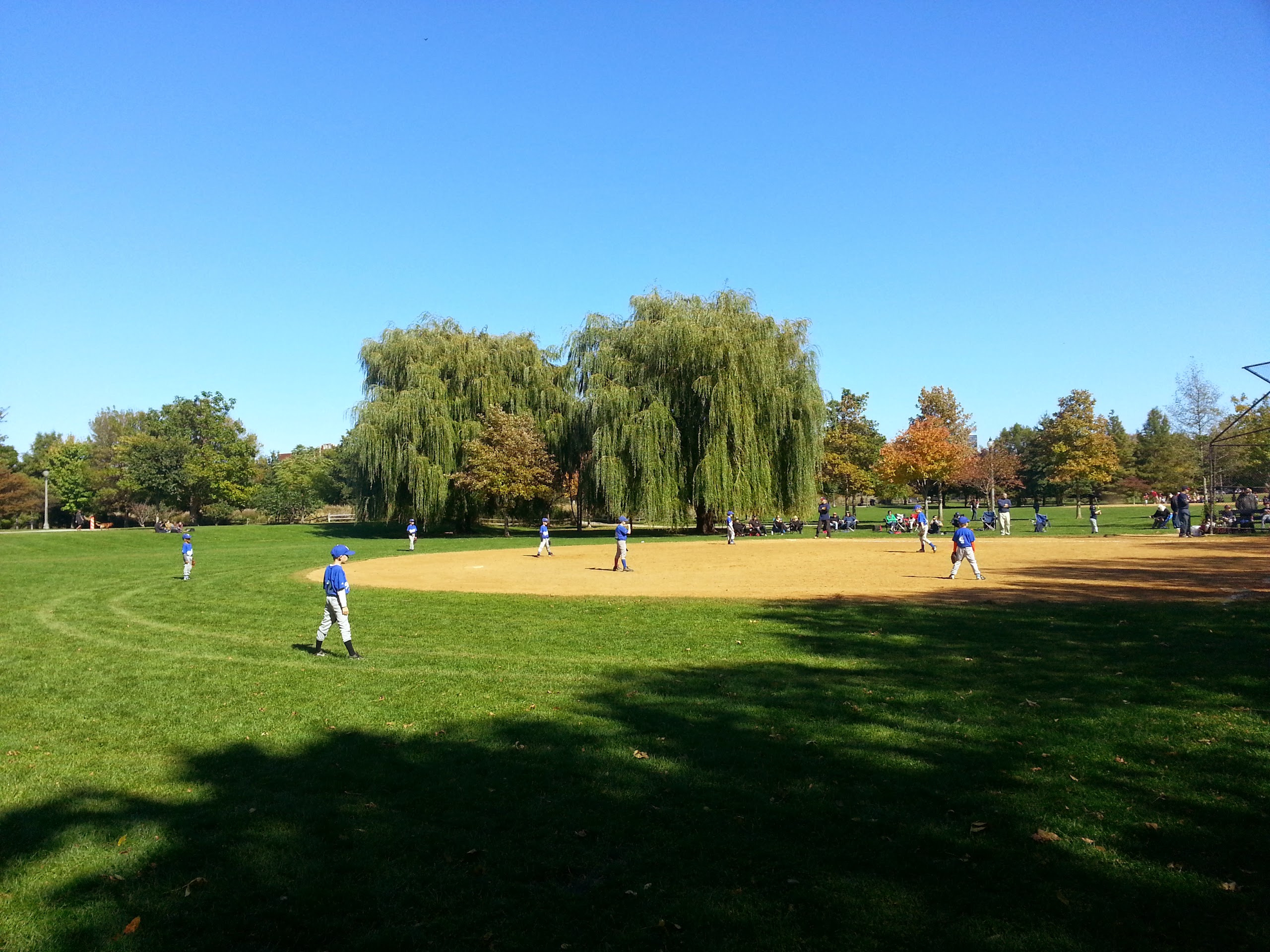 The Chicago Real Estate Local: Gorgeous day of "fall ball" at Winnemac Park