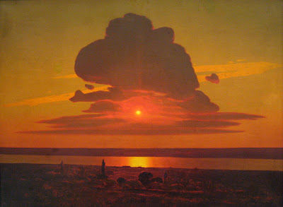 Arkhip Kuindzhi - Red sunset on the Dnieper