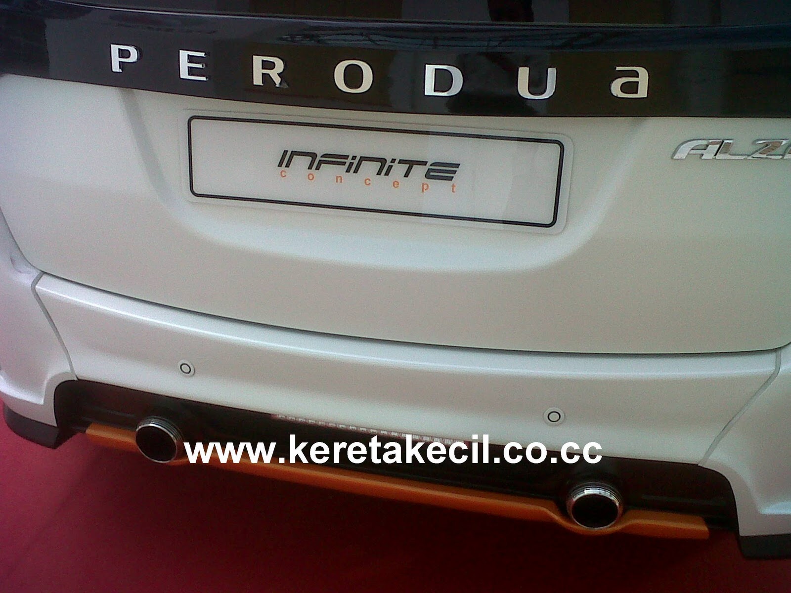 Kereta Kechil: Alza Infinite, New Perodua Concept Car.
