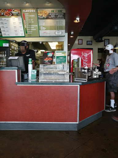 Chicken Wings Restaurant «Wingstop», reviews and photos, 128 1st St E, Humble, TX 77338, USA