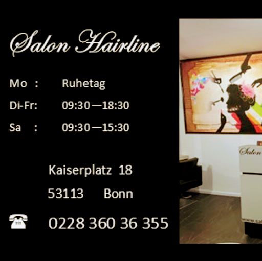 Salon Hairline- Friseursalon- Bonn Zentrum